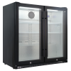 210L Double Door Backbar Bar Fridge