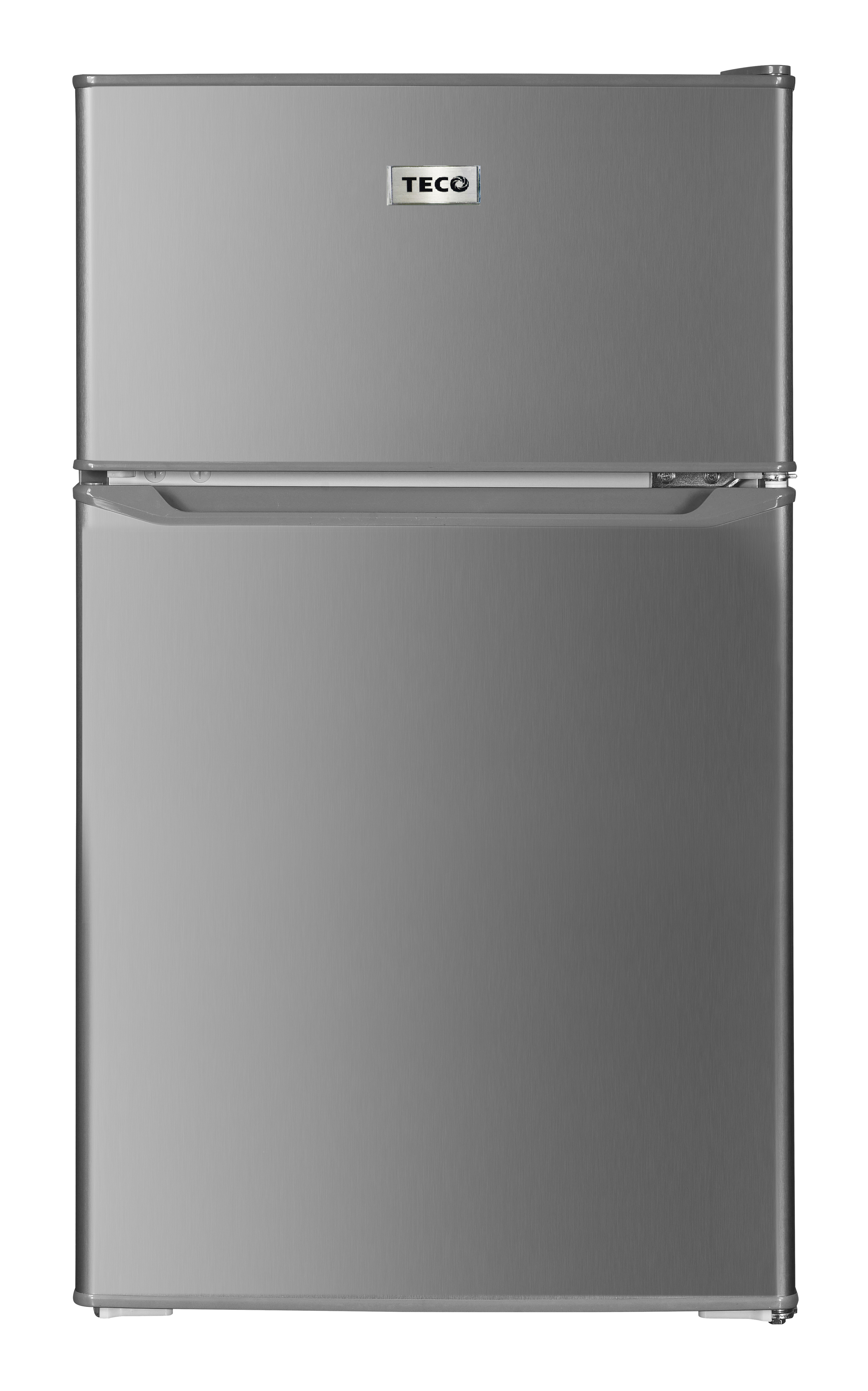 85L Silver 2 Door Bar Fridge