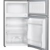 85L Silver 2 Door Bar Fridge